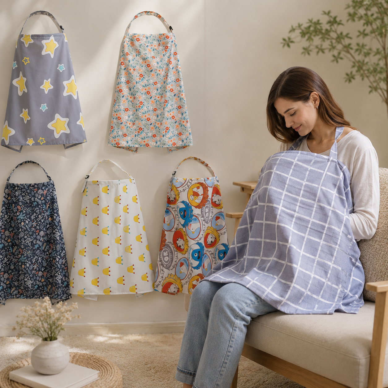 Elegant Maternity Nursing Cover