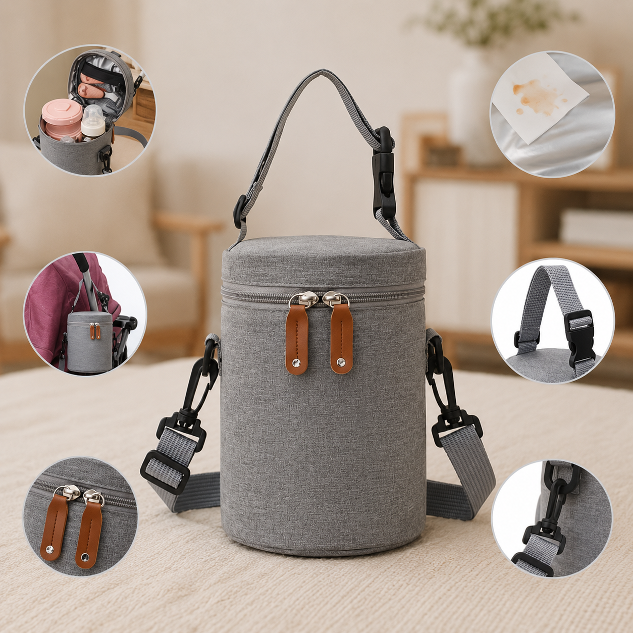Baby Bottle Travel Cooler Bag
