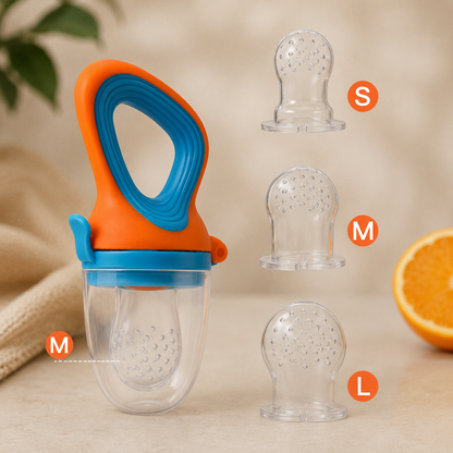 Silicone Baby Fruit Feeder Set