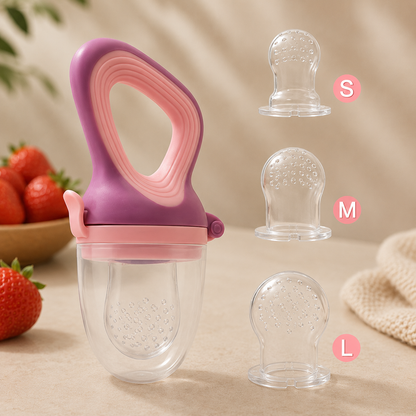 Silicone Baby Fruit Feeder Set