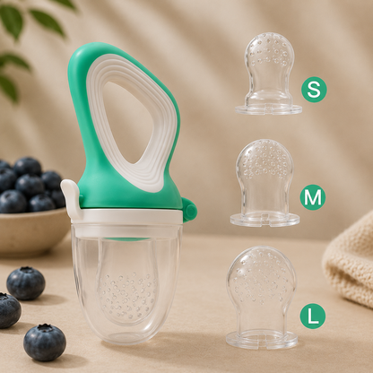 Silicone Baby Fruit Feeder Set